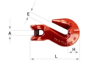 clevis grab shortening hook grade 80